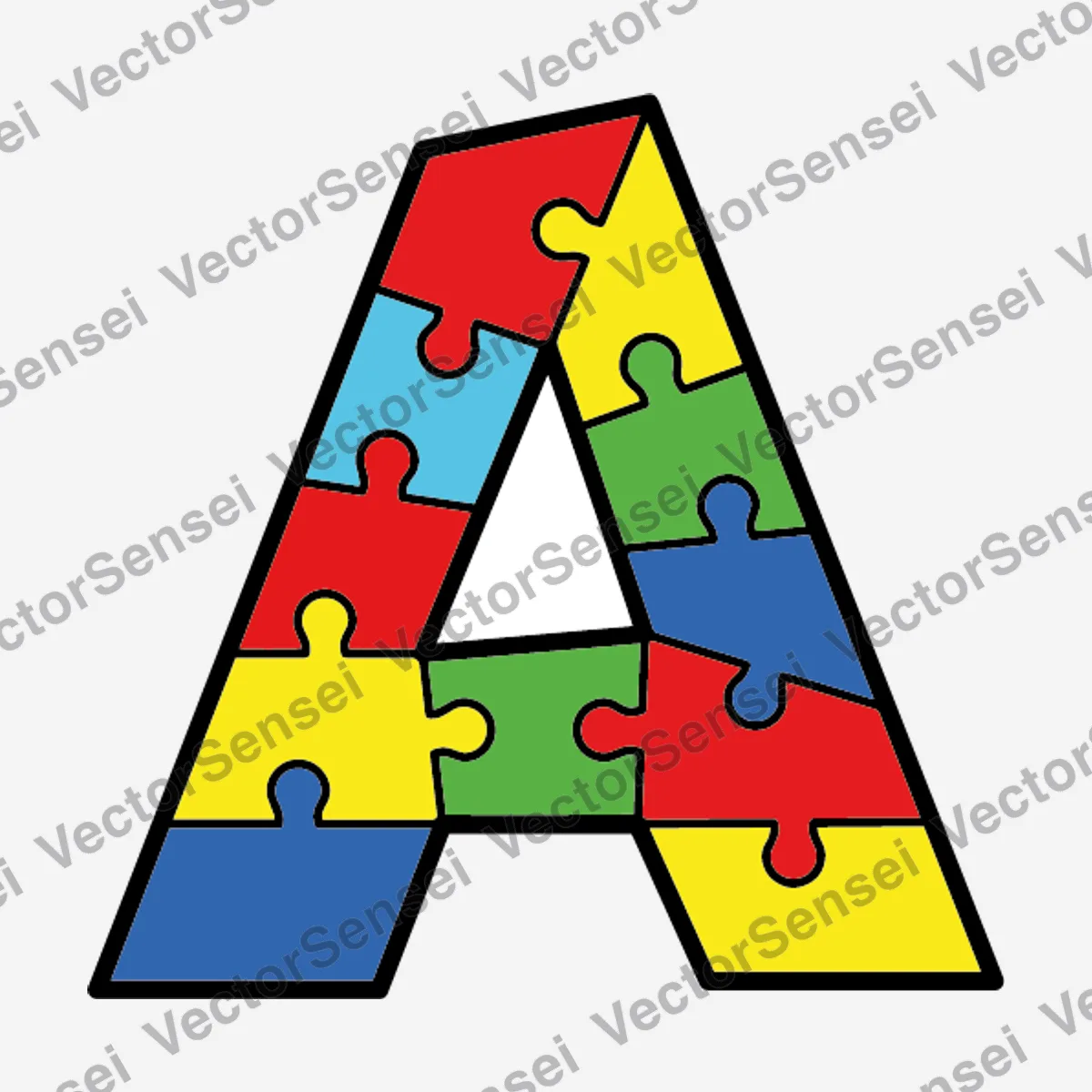 Abecedario Autismo Rompecabezas