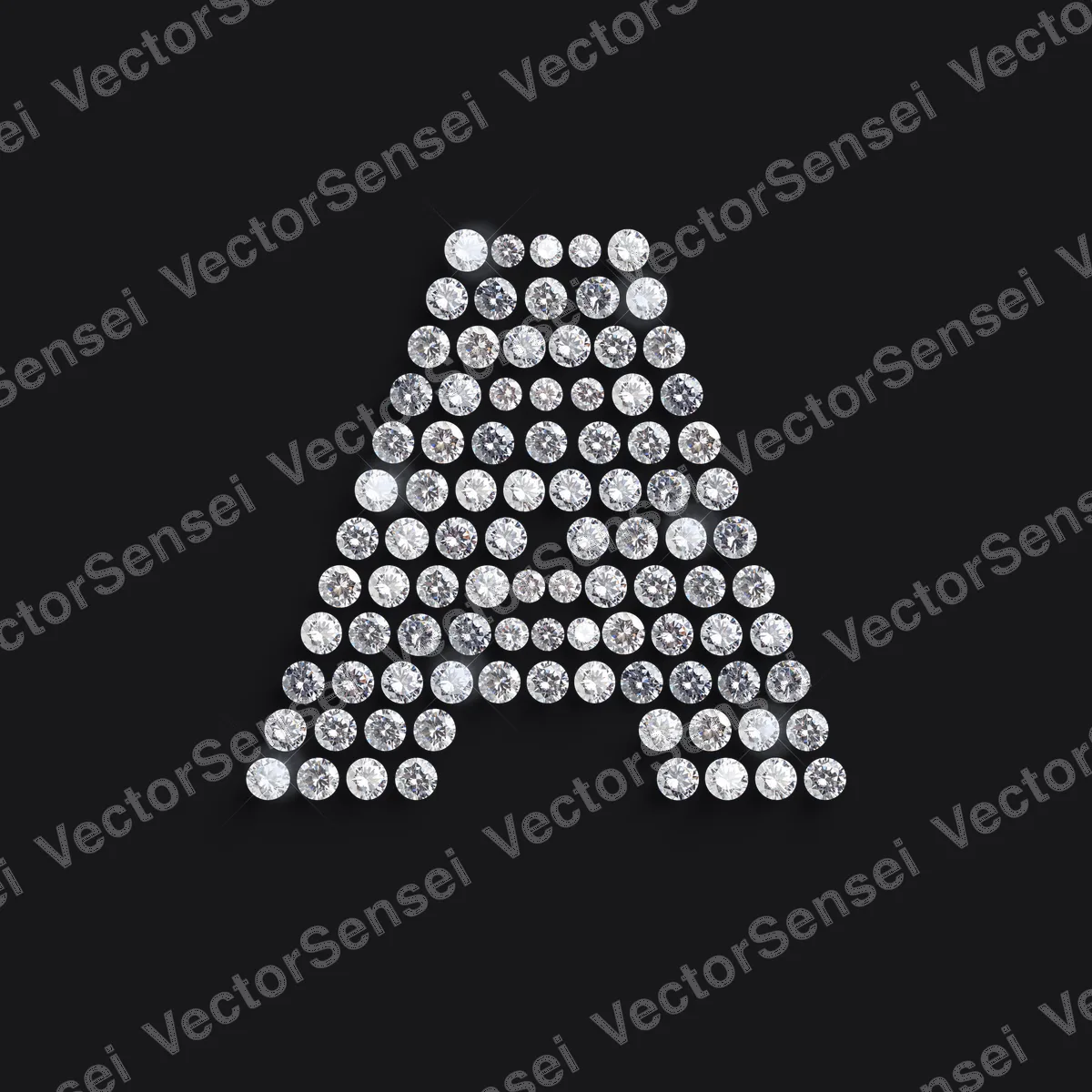 Alfabeto Diamantes