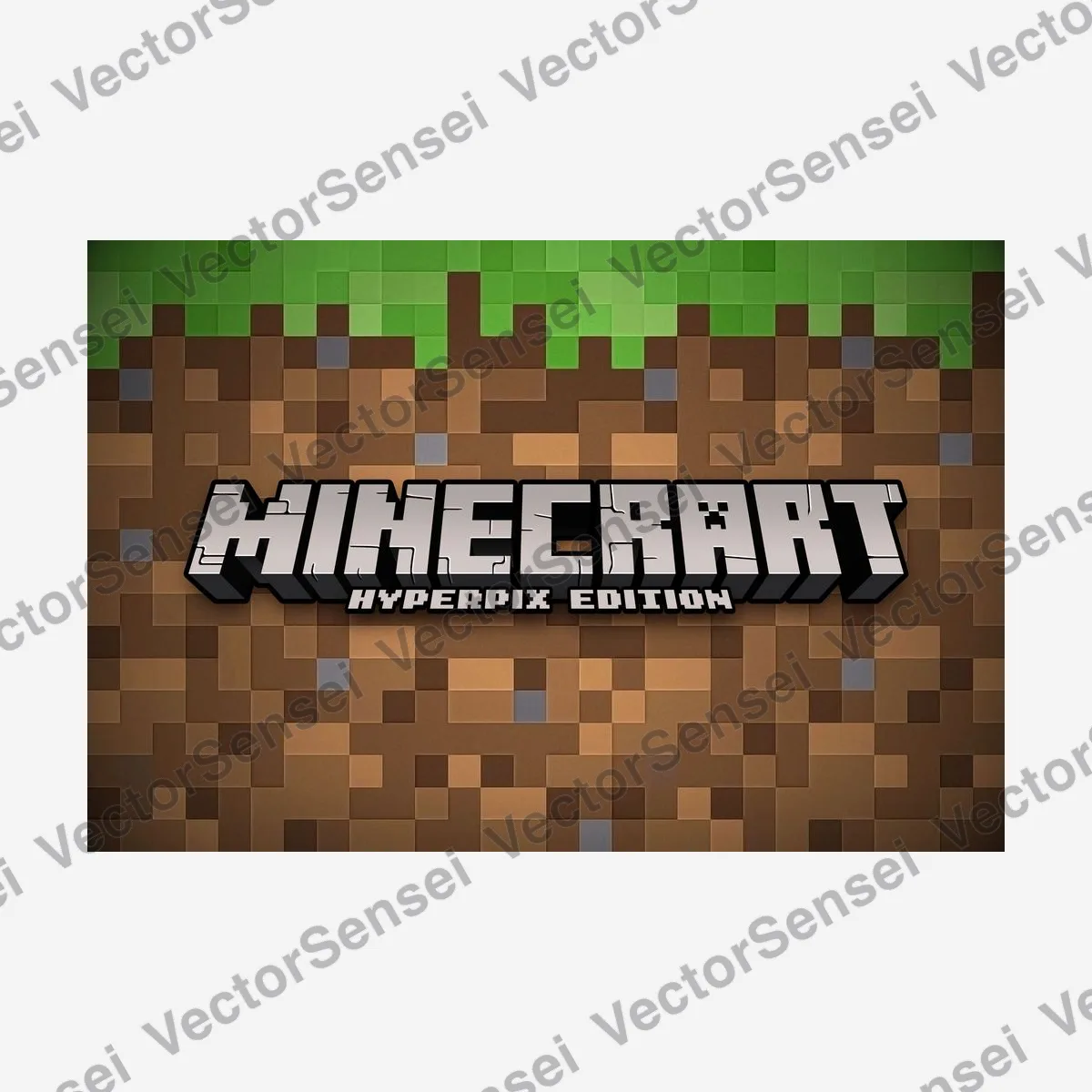 Efecto de Texto Minecraft