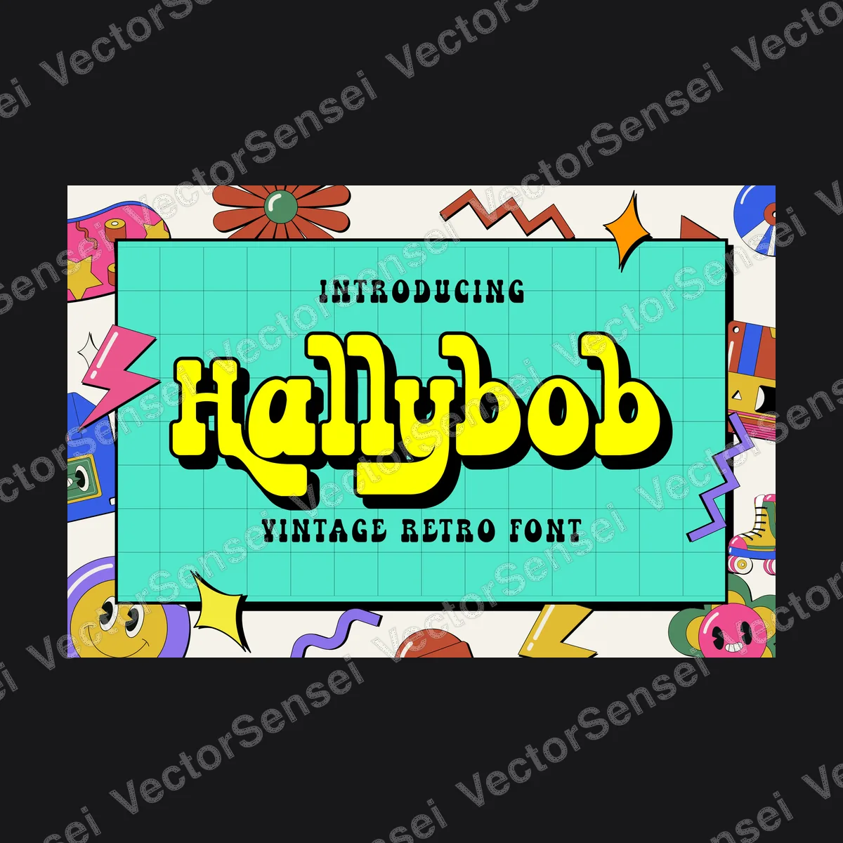 Fuente Hallybob Retro